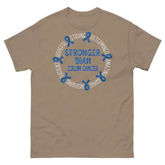 Colon Cancer Stronger Tee - JohnVsGBMBrown SavanaS