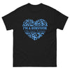 Colon Cancer Survivor Heart Tee - JohnVsGBMBlackS