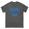 Colon Cancer Survivor Heart Tee - JohnVsGBMDark HeatherS