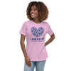 Colon Cancer Women's Blue Tee - JohnVsGBMHeather Prism LilacS