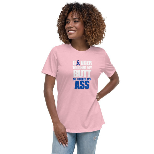 Colon Cancer Women's Butt Tee - JohnVsGBMPinkS