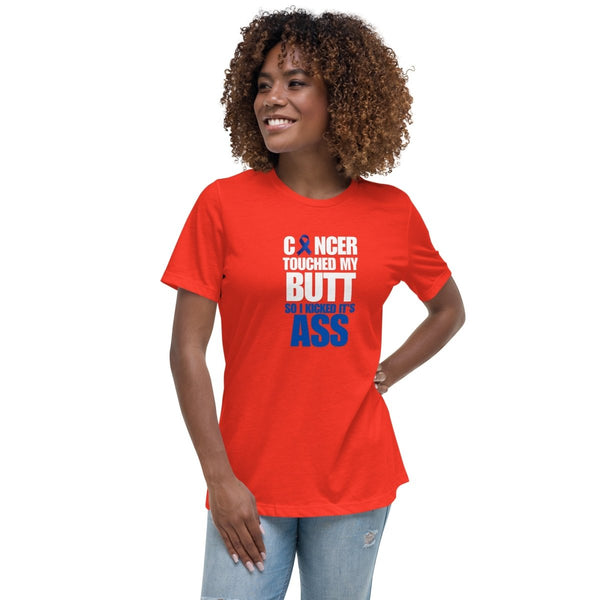 Colon Cancer Women's Butt Tee - JohnVsGBMPoppyS