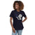 Colon Cancer Women's Butterfly Tee - JohnVsGBMNavyS