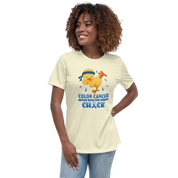 Colon Cancer Women's Chick Tee - JohnVsGBMCitronS