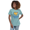 Colon Cancer Women's Chick Tee - JohnVsGBMHeather Blue LagoonS