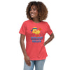 Colon Cancer Women's Chick Tee - JohnVsGBMHeather RedS