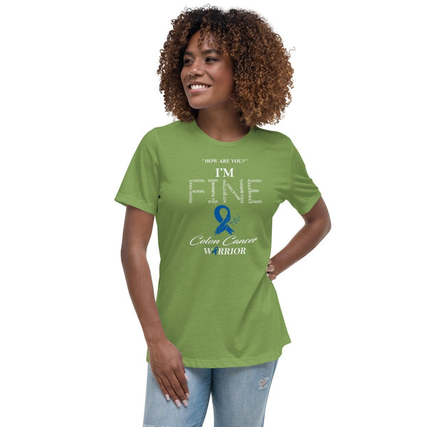 Colon Cancer Women's Fine Tee - JohnVsGBMLeafS