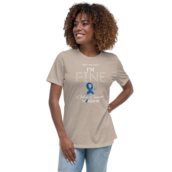 Colon Cancer Women's Fine Tee - JohnVsGBMHeather StoneS