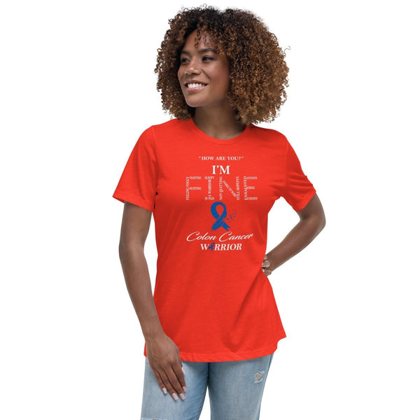 Colon Cancer Women's Fine Tee - JohnVsGBMPoppyS