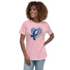 Colon Cancer Women's Heart Tee - JohnVsGBMPinkS