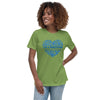 Colon Cancer Women's Heart Tee - JohnVsGBMLeafS