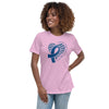 Colon Cancer Women's Heart Tee - JohnVsGBMHeather Prism LilacS