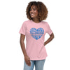 Colon Cancer Women's Heart Tee - JohnVsGBMPinkS