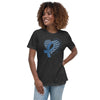 Colon Cancer Women's Heart Tee - JohnVsGBMDark Grey HeatherS