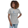 Colon Cancer Women's Heartbeat Tee - JohnVsGBMAthletic HeatherS