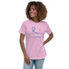 Colon Cancer Women's Heartbeat Tee - JohnVsGBMHeather Prism LilacS