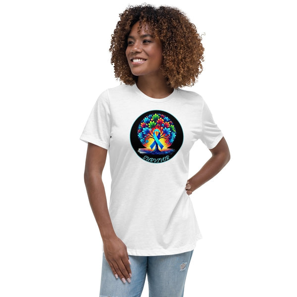 Colon Cancer Women's Life Scene Tee - JohnVsGBMWhiteS