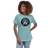 Colon Cancer Women's Life Scene Tee - JohnVsGBMHeather Blue LagoonS