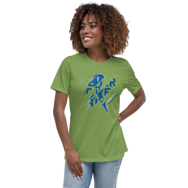 Colon Cancer Women's Never Tee - JohnVsGBMLeafS