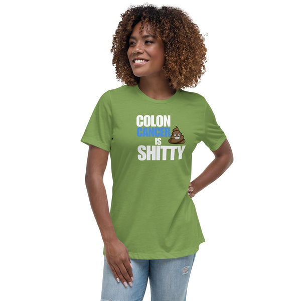 Colon Cancer Women's Shitty Tee - JohnVsGBMLeafS