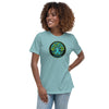 Colon Cancer Women's Tree of Life Tee - JohnVsGBMHeather Blue LagoonS