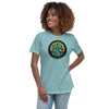 Colon Cancer Women's Tree Tee - JohnVsGBMHeather Blue LagoonS