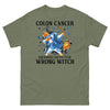 Colon Cancer Wrong Witch Tee - JohnVsGBMMilitary GreenS