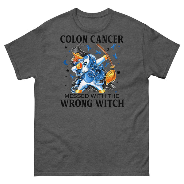 Colon Cancer Wrong Witch Tee - JohnVsGBMDark HeatherS