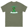 Customizable Cancer - Anniversary Team Ribbon Tee - JohnVsGBMMilitary GreenS