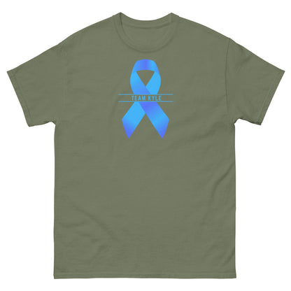 Customizable Cancer Ribbon Gray Tee - JohnVsGBMMilitary GreenS