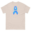 Customizable Cancer Ribbon Gray Tee - JohnVsGBMNaturalS