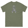 Customizable Cancer Ribbon Gray Tee - JohnVsGBMMilitary GreenS