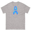 Customizable Cancer Ribbon Gray Tee - JohnVsGBMSport GreyS