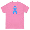 Customizable Cancer Ribbon Gray Tee - JohnVsGBMAzaleaS