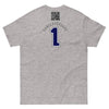 Customizable Cancer Ribbon Gray Tee - JohnVsGBMSport GreyS