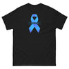 Customizable Cancer Ribbon Gray Tee - JohnVsGBMBlackS