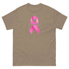 Customizable Cancer Ribbon Pink Tee - JohnVsGBMBrown SavanaS