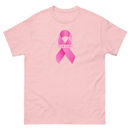 Customizable Cancer Ribbon Pink Tee - JohnVsGBMLight PinkS