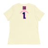 Customizable Cancer Ribbon Pink Womens Tee - JohnVsGBMCitronS