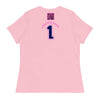 Customizable Cancer Ribbon Pink Womens Tee - JohnVsGBMPinkS