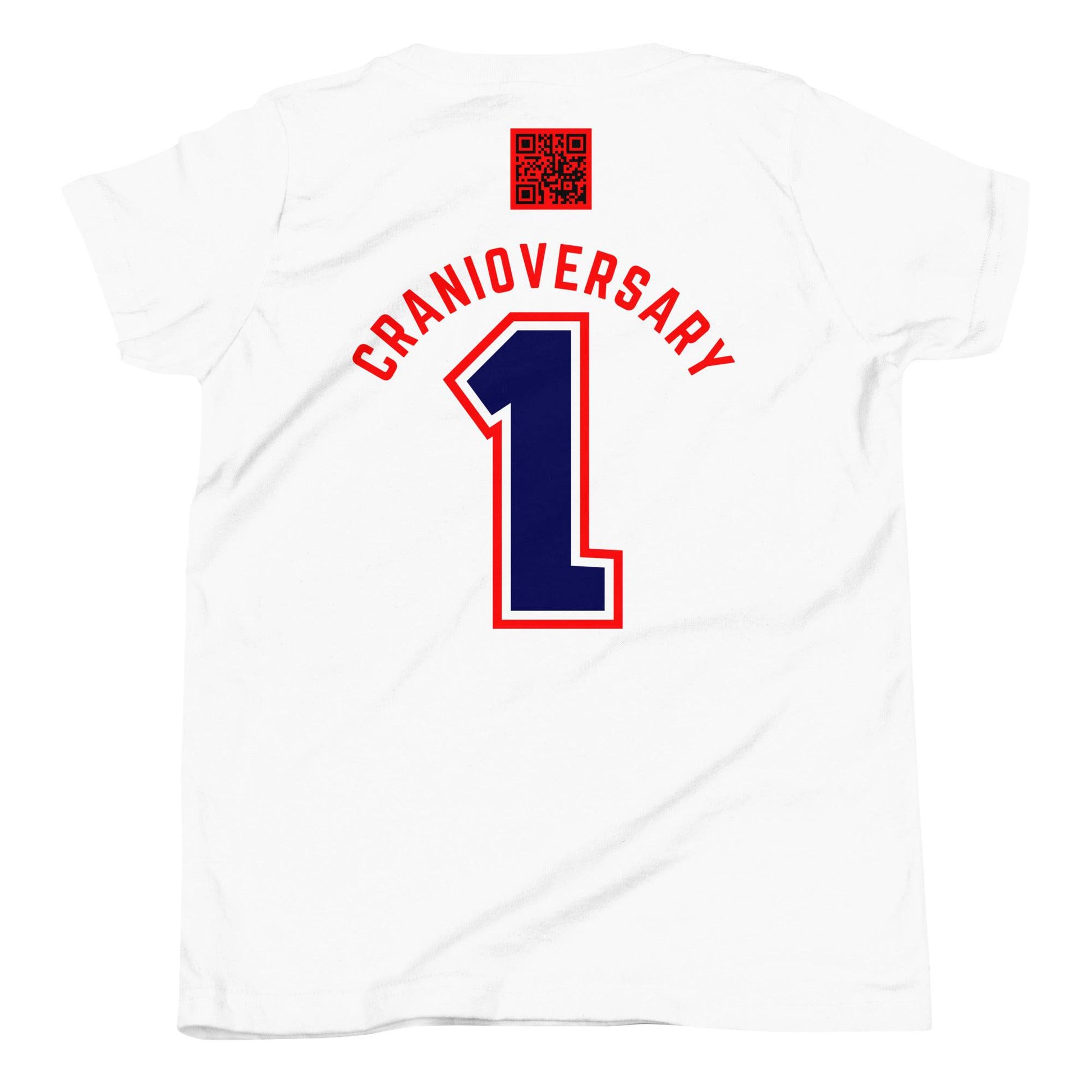 Customizable "Cranioversary" Kids Tee - JohnVsGBMAthletic HeatherS