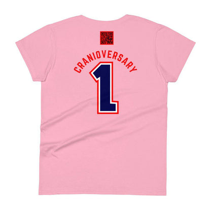 Customizable "Cranioversary" Women's Tee - JohnVsGBMCharity PinkS