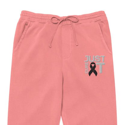 Customizable (Embroidered) Cure It Pigment - Dyed Sweatpants - JohnVsGBMPigment PinkS