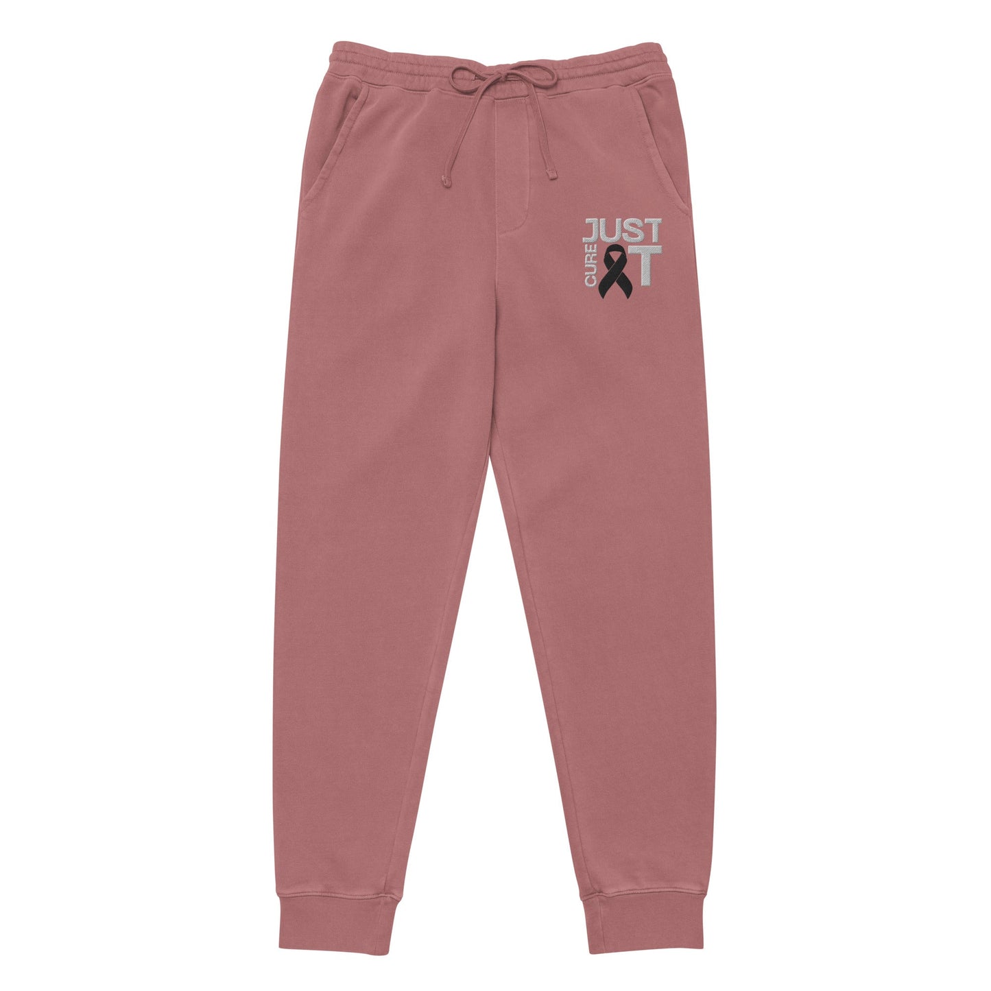 Customizable (Embroidered) Cure It Pigment - Dyed Sweatpants - JohnVsGBMPigment Alpine GreenS