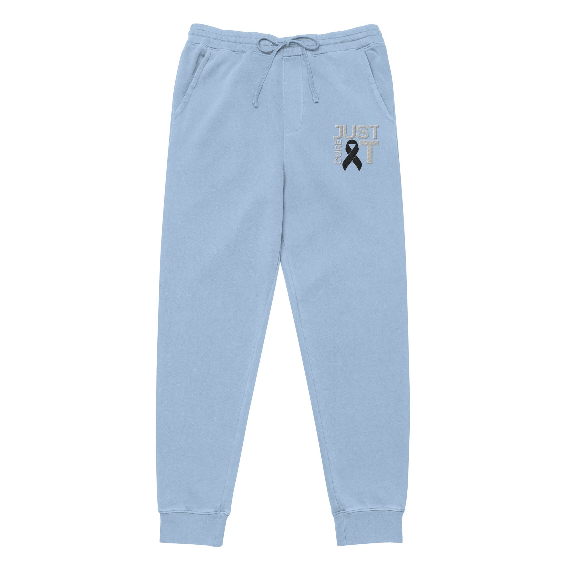 Customizable (Embroidered) Cure It Pigment - Dyed Sweatpants - JohnVsGBMPigment PinkS