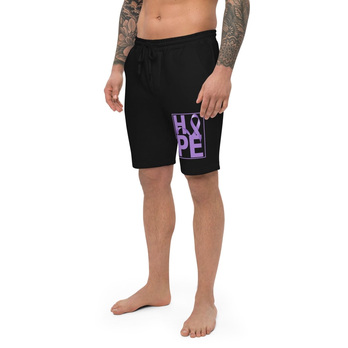 Customizable Hope Fleece Shorts - JohnVsGBMWhiteS