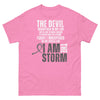 Customizable I Am the Storm Cancer Awareness Tee - JohnVsGBMAzaleaS