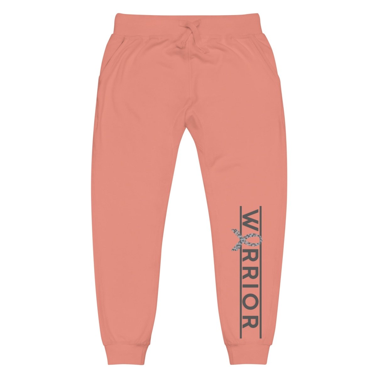 Customizable Ribbon Warrior Fleece Joggers - JohnVsGBMDusty RoseXS