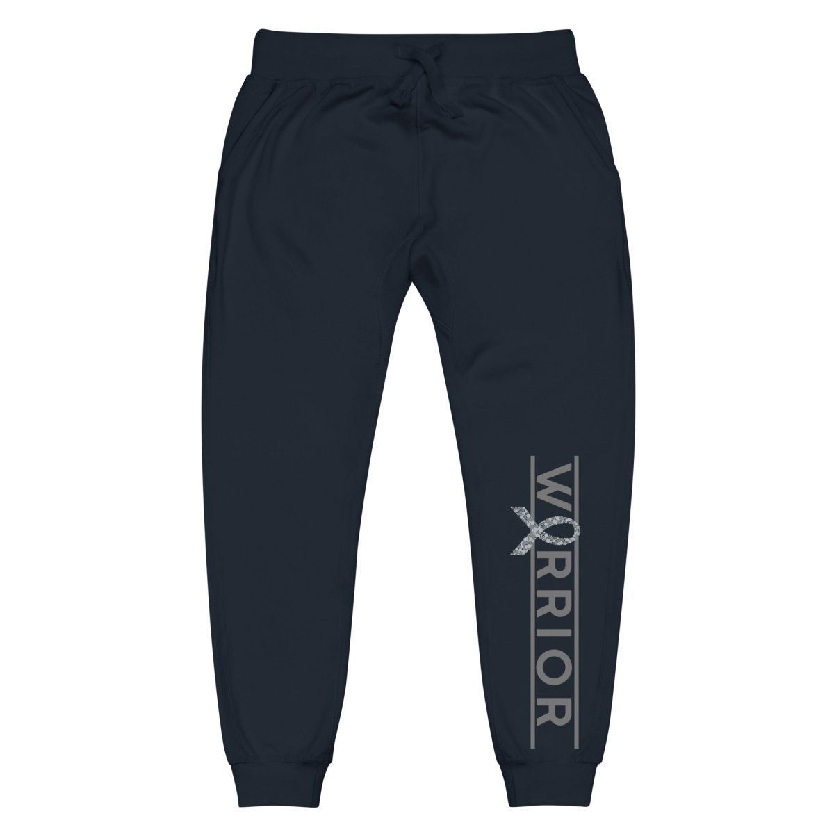 Customizable Ribbon Warrior Fleece Joggers - JohnVsGBMNavy BlazerXS