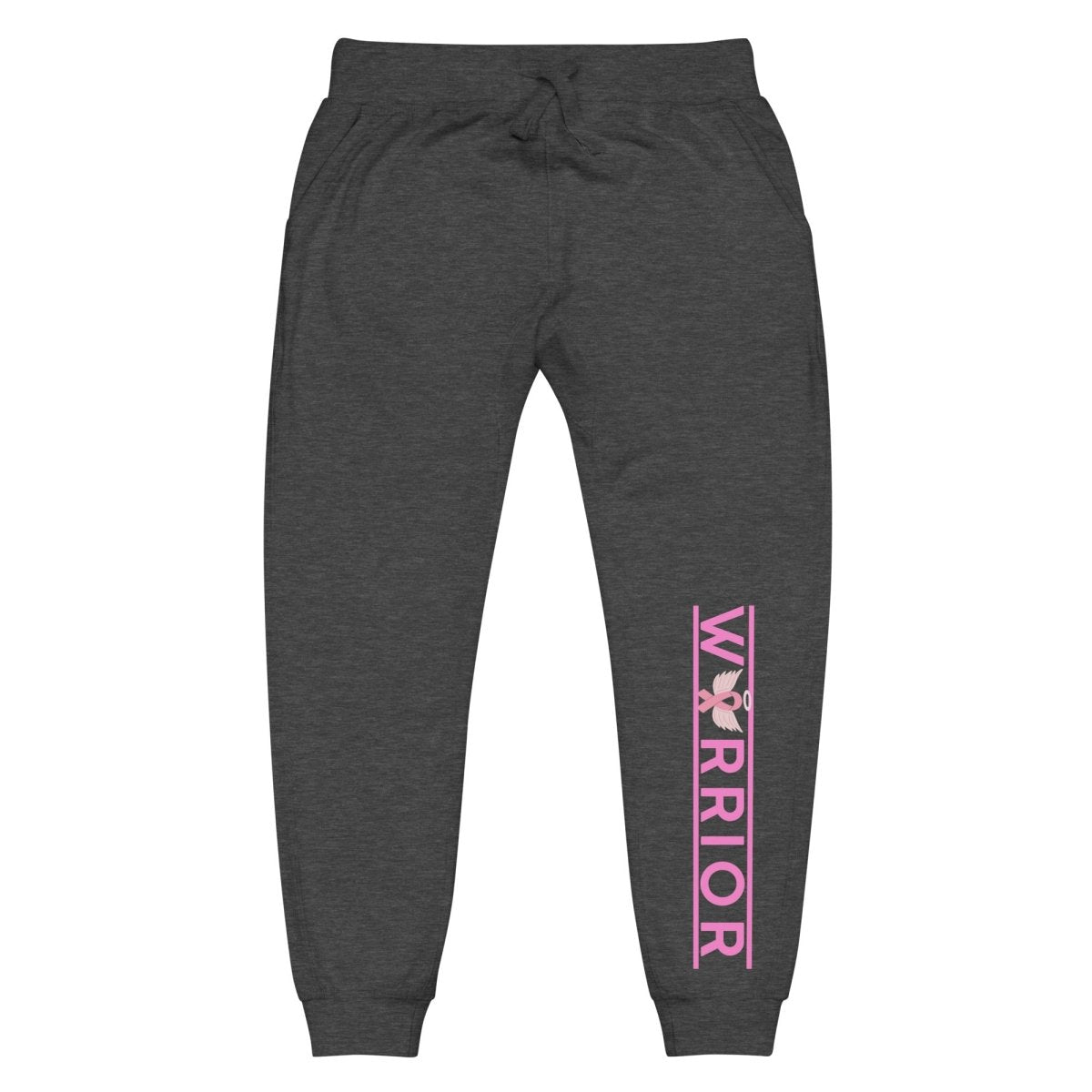 Customizable Ribbon/Color Warrior Fleece Joggers - JohnVsGBMCharcoal HeatherXS